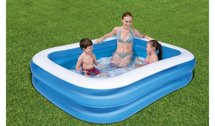 Bestway Rectangular 7ft Paddling Pool