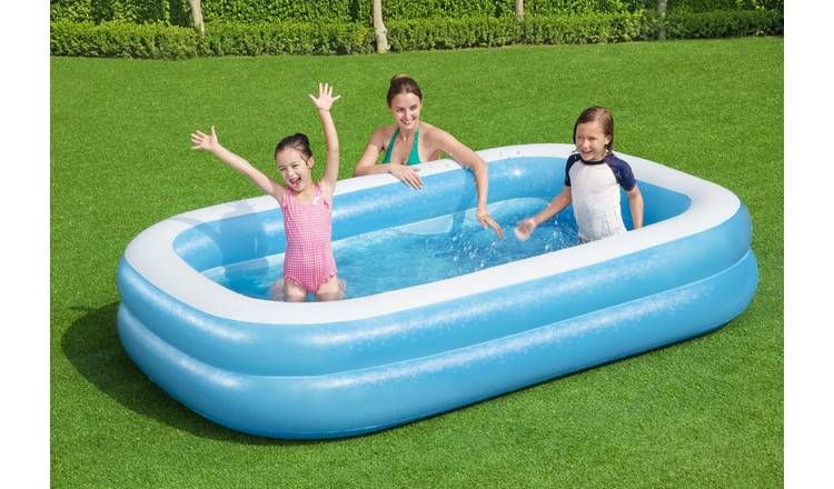 Bestway Rectangular Paddling Pool - 9ft