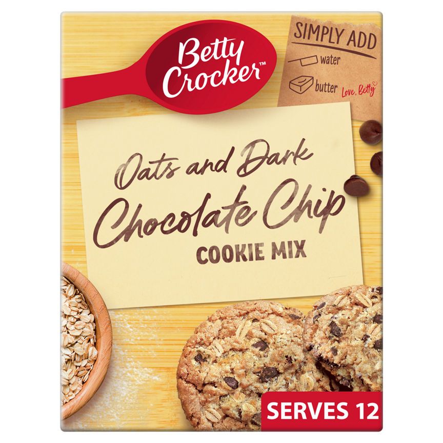 Betty Crocker Oats and Dark Chocolate Chip Cookie Mix