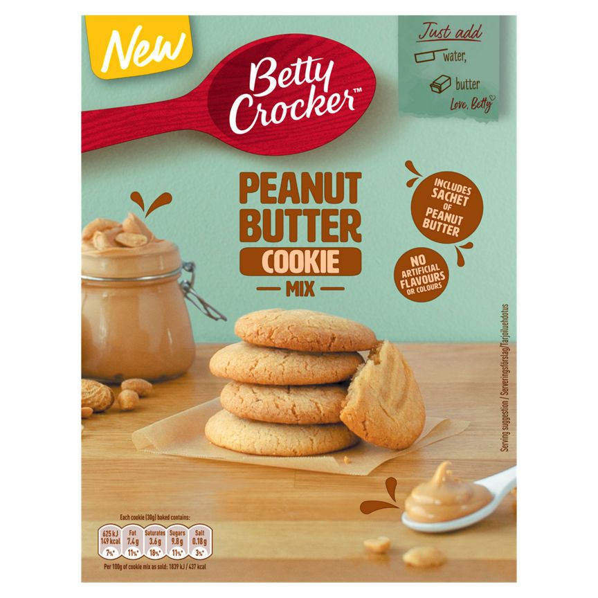 Betty Crocker Peanut Butter Cookie Mix 310g