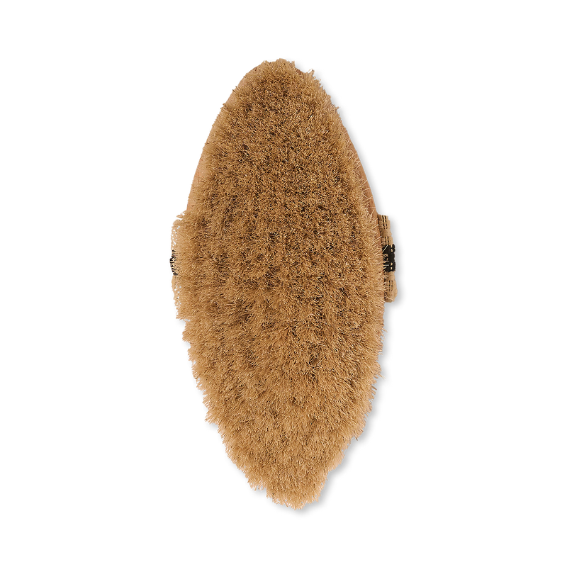 Horse hair dry body brush, UK version
