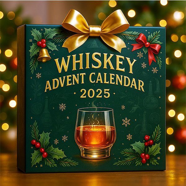 Leaper whiskey ornament advent calendar set (British brand)