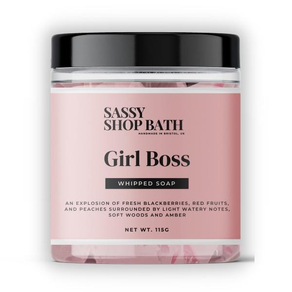 Sassy Shop Wax  Girl Boss Whipped Soap 115g