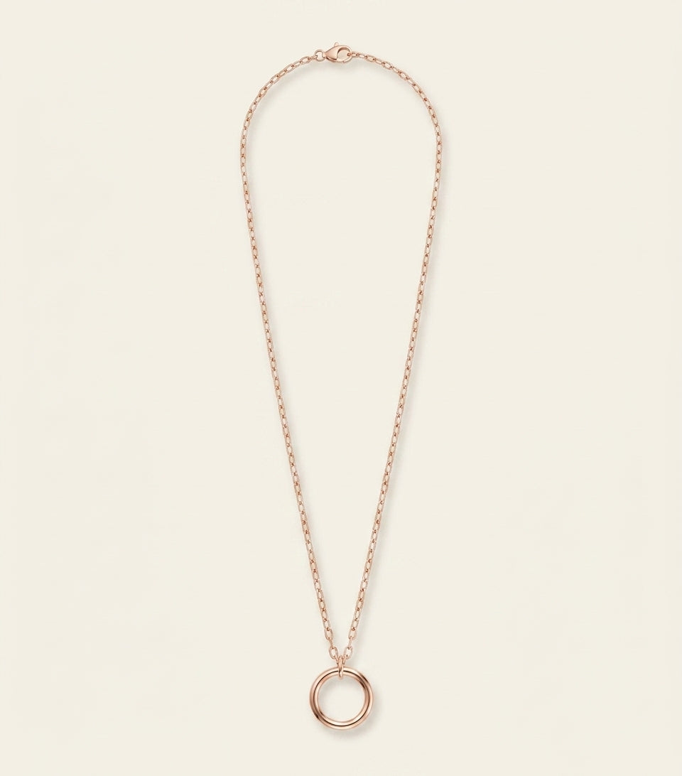 Cartier Juste un Clou extra-large rose gold necklace, UK version