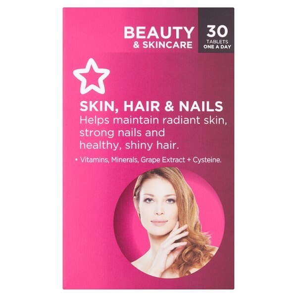 Superdrug Skin Hair & Nails - 30 Tablets