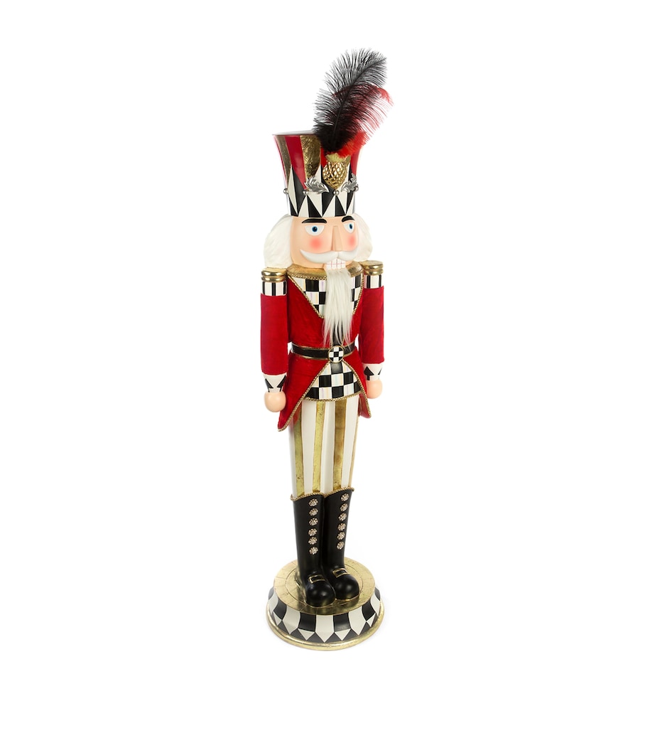 MacKenzie-Childs Castle Guard Trophy Nutcracker 130cm, imported from the UK