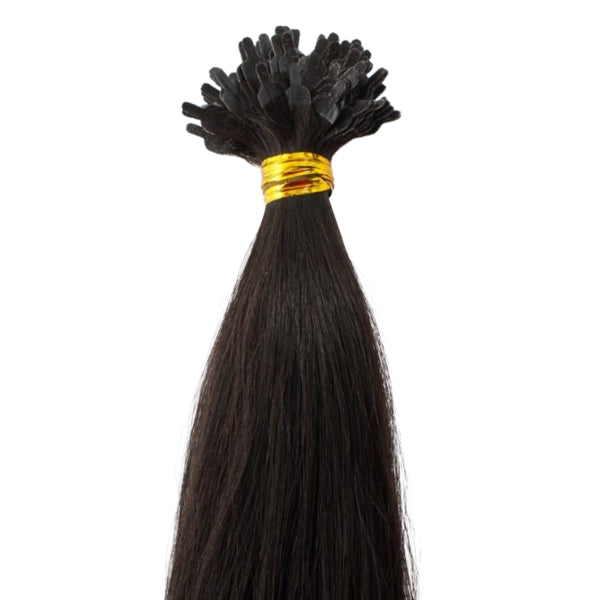 House Of Hair UK Straight Ebony Flat Strands 18 (1B)