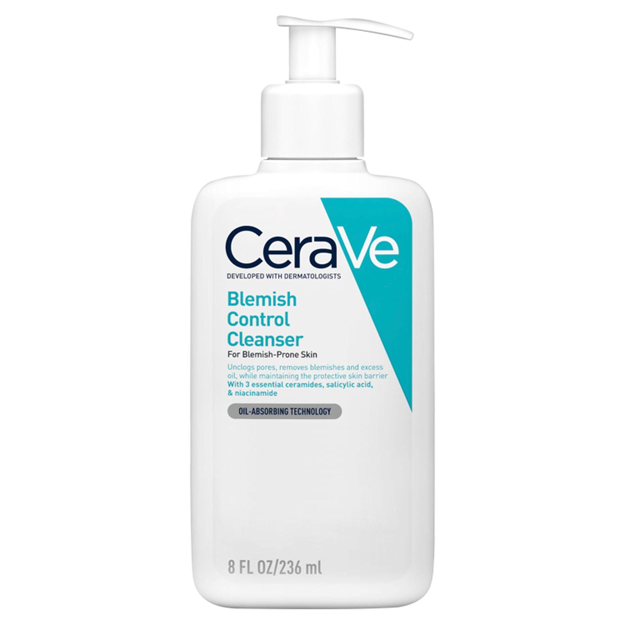 CeraVe Blemish Control Face Cleanser with 2% Salicylic Acid & Niacinamide 236ml GOODS Sainsburys   