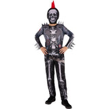 Smiffys Jungen Punk Skelett Kostüm mit Kapuzenmaske, UK-Version