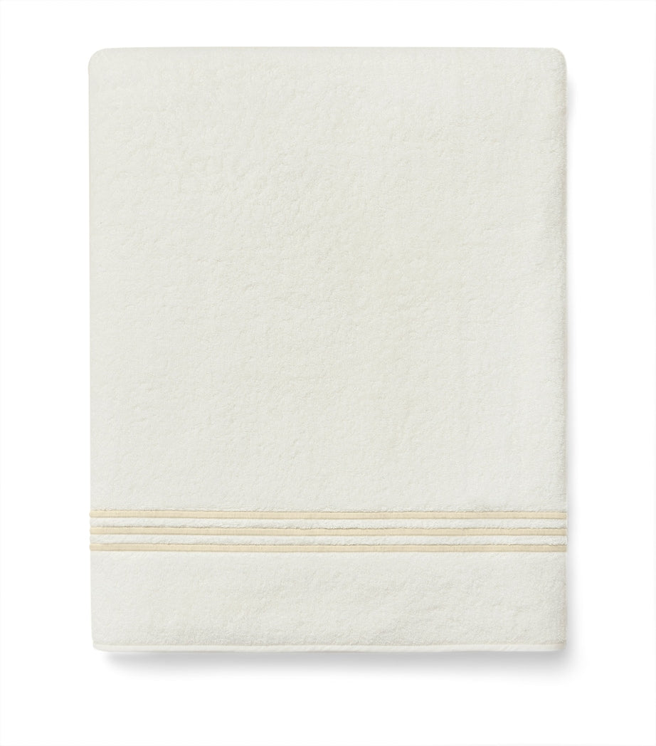 Pratesi Tre Righe bath sheet 40x70cm (British brand)