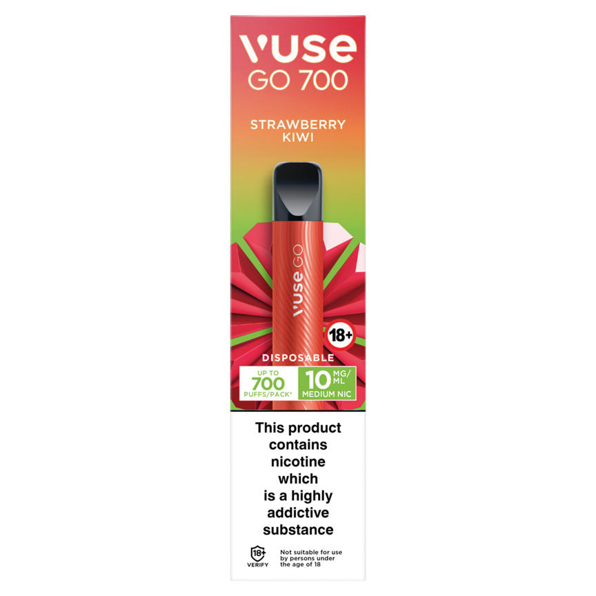 Vuse Go 700 Strawberry Kiwi Disposable GOODS ASDA   