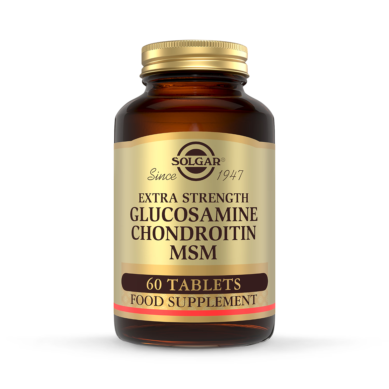 Solgar Glucosamine Chondroitin Extra Strength 60 Tablets (British brand)