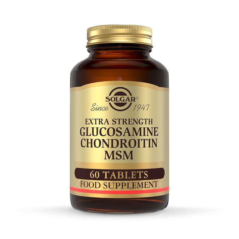 Solgar Glucosamine Chondroitin Extra Strength 60 Tablets (British brand)