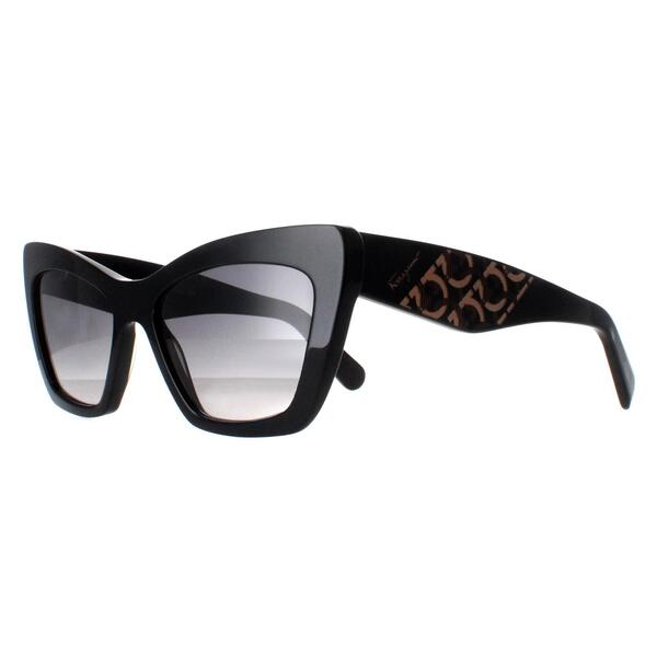 Salvatore Ferragamo sunglasses black gradient - British product