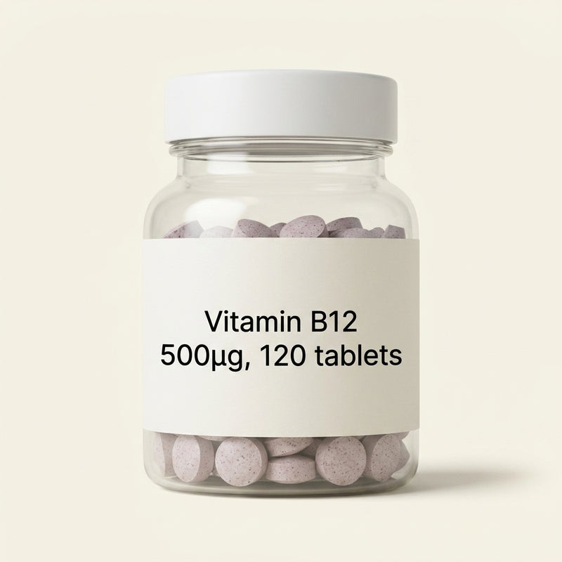 Holland & Barrett B12 500µg 120 tablets - British product