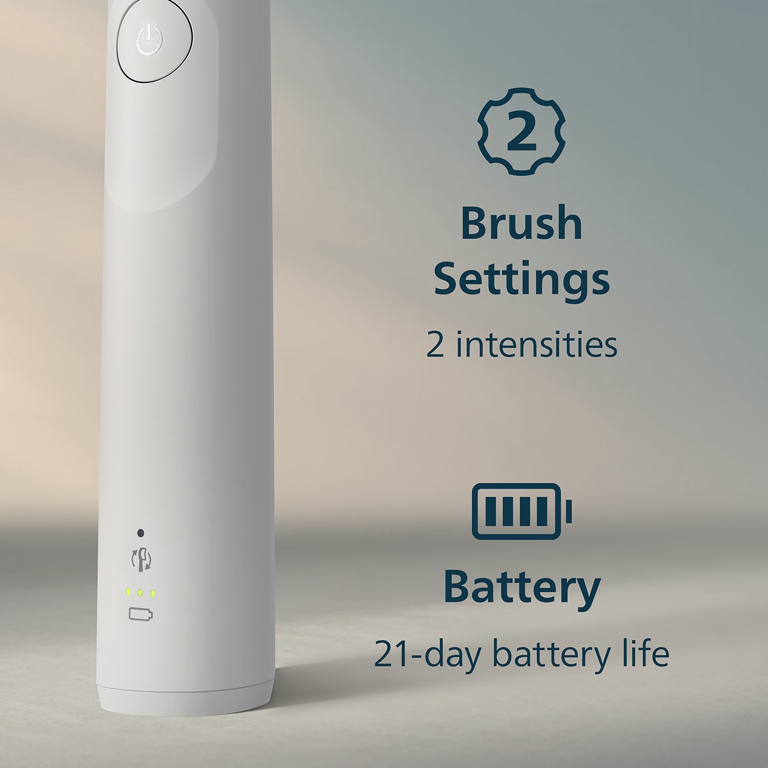 Philips Sonicare 5300 electric toothbrush white, UK version