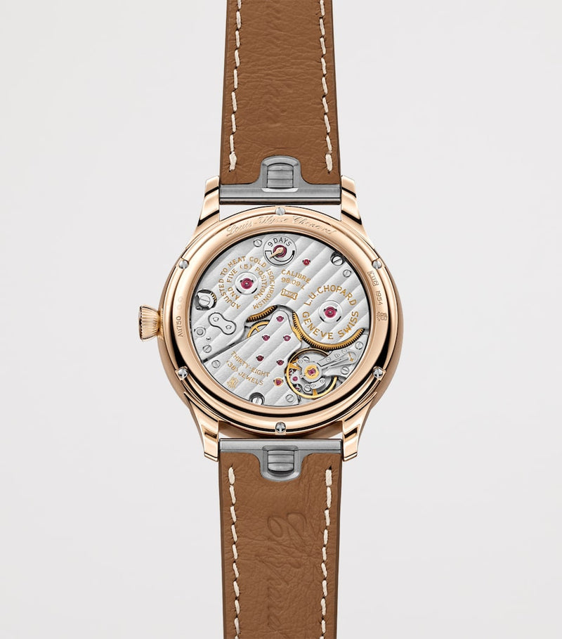 Chopard L.U.C Quattro watch rose gold 39mm, UK version