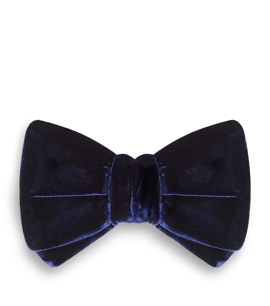 Tom Ford velvet pre-tied bow tie - British product