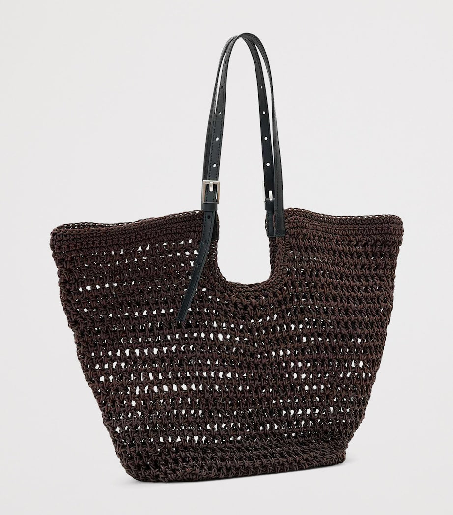 AllSaints Crochet Ara East-West tote bag, UK version