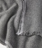 Brunello Cucinelli cashmere fringe scarf (British brand)