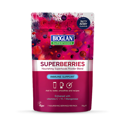 Bioglan Immune Support Superberries Berry Powder 70g