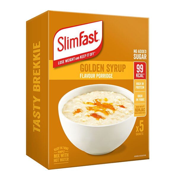 SlimFast Golden Syrup Porridge 203g GOODS Superdrug   