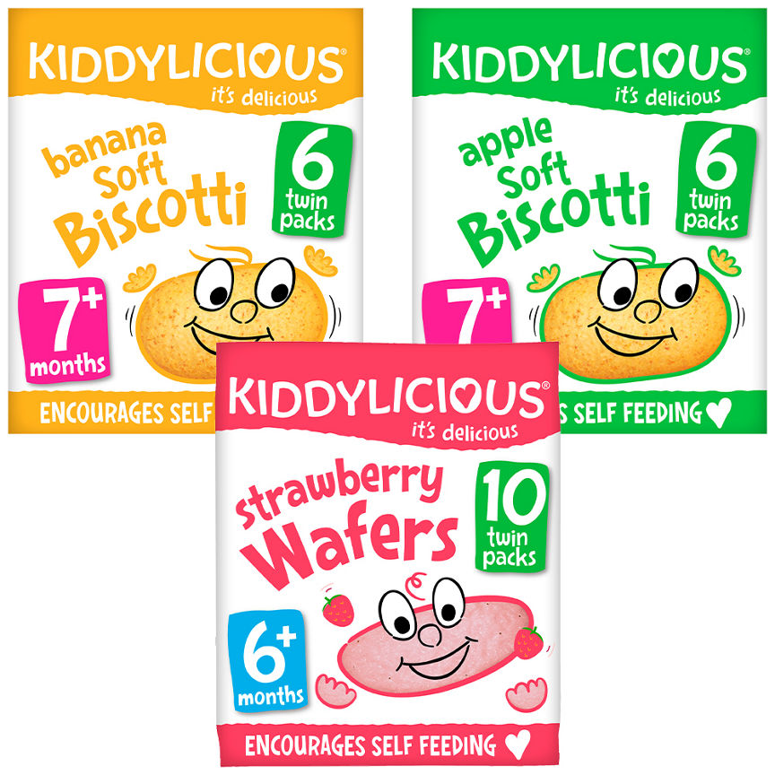 Kiddylicious Baby Snacks Stock Up Bundle GOODS ASDA   