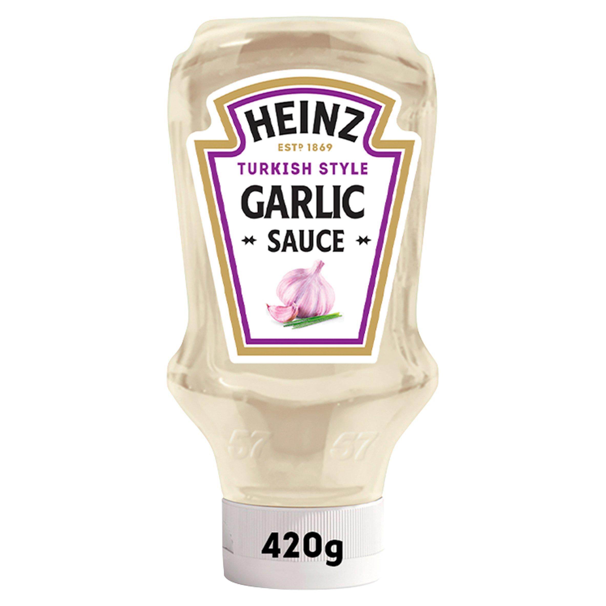 Heinz Turkish Style Garlic Sauce 420g GOODS Sainsburys   