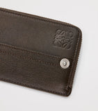 LOEWE calfskin coin card holder with silver riveting (British brand)