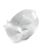 Lalique crystal ox ornament by Han Meilin 10cm, UK version
