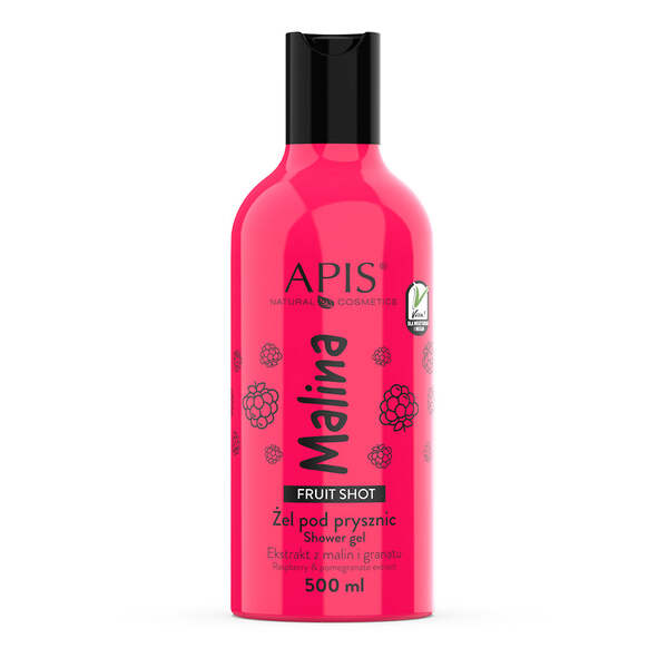 Apis Raspberry shower gel 500ml - British product