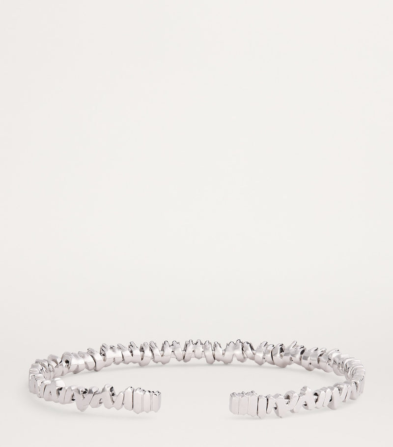 Suzanne Kalan white gold diamond bangle (British brand)