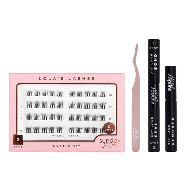Lola's Lashes wispy hybrid lash extension set - British product