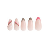 Invogue Coco Blush Almond Nails (24 Pieces) GOODS Superdrug   