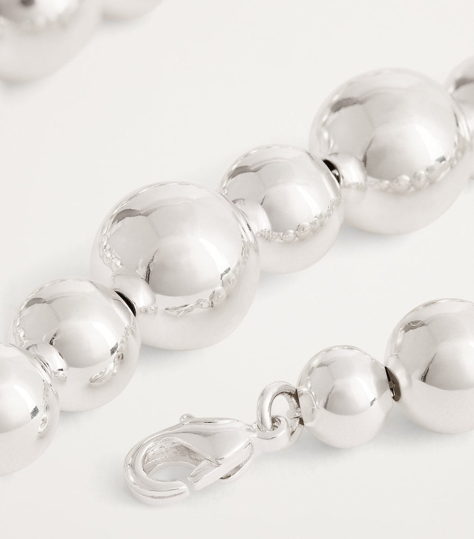 LIÉ STUDIO silver-plated Elly necklace 41cm, UK version