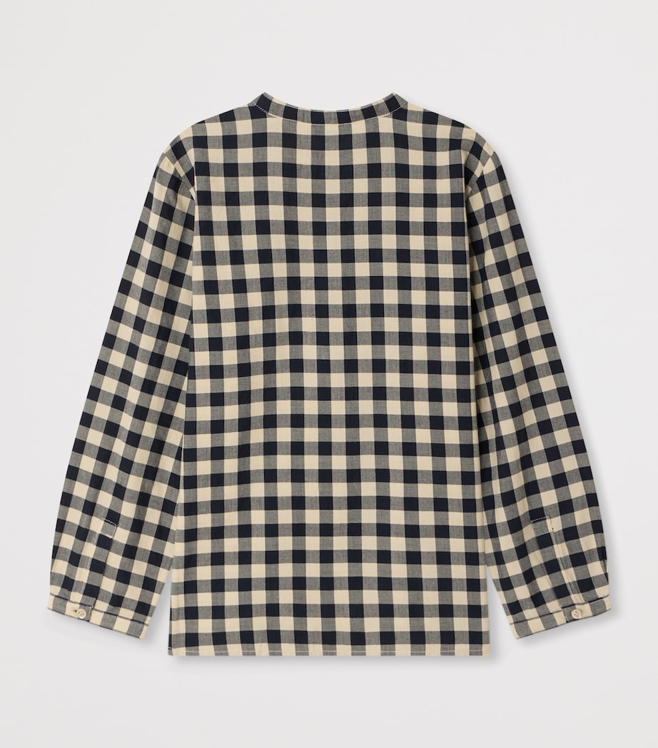 Bonpoint children's cotton check shirt 10-14 years - British product