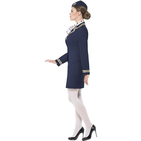 Smiffys airways attendant costume, UK version