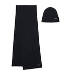 Barbour Carlton beanie and scarf gift set (British brand)