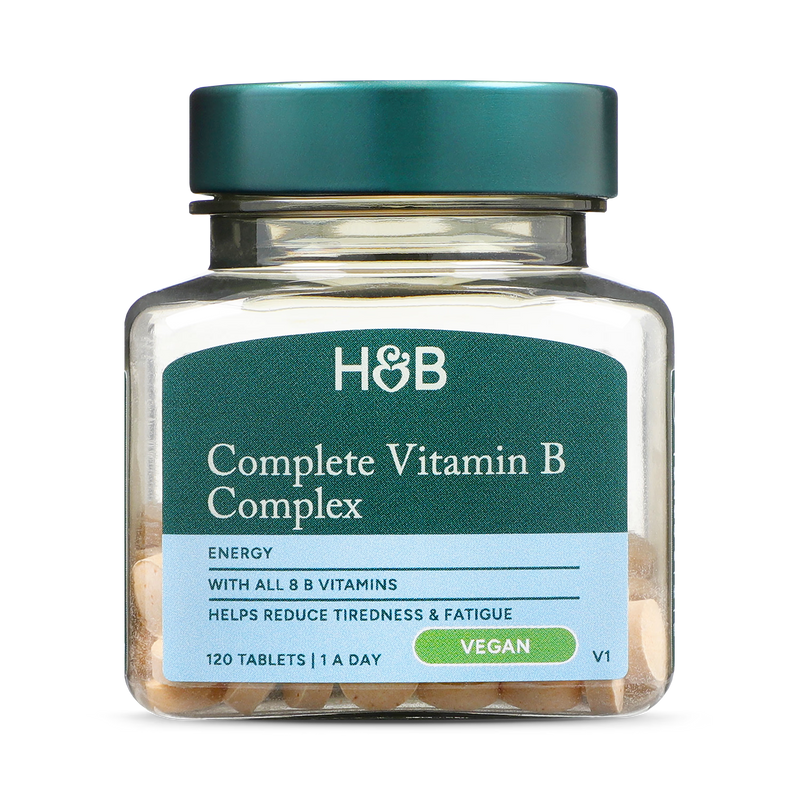 Holland & Barrett Complete Vitamin B Complex 120 Tablets, UK version