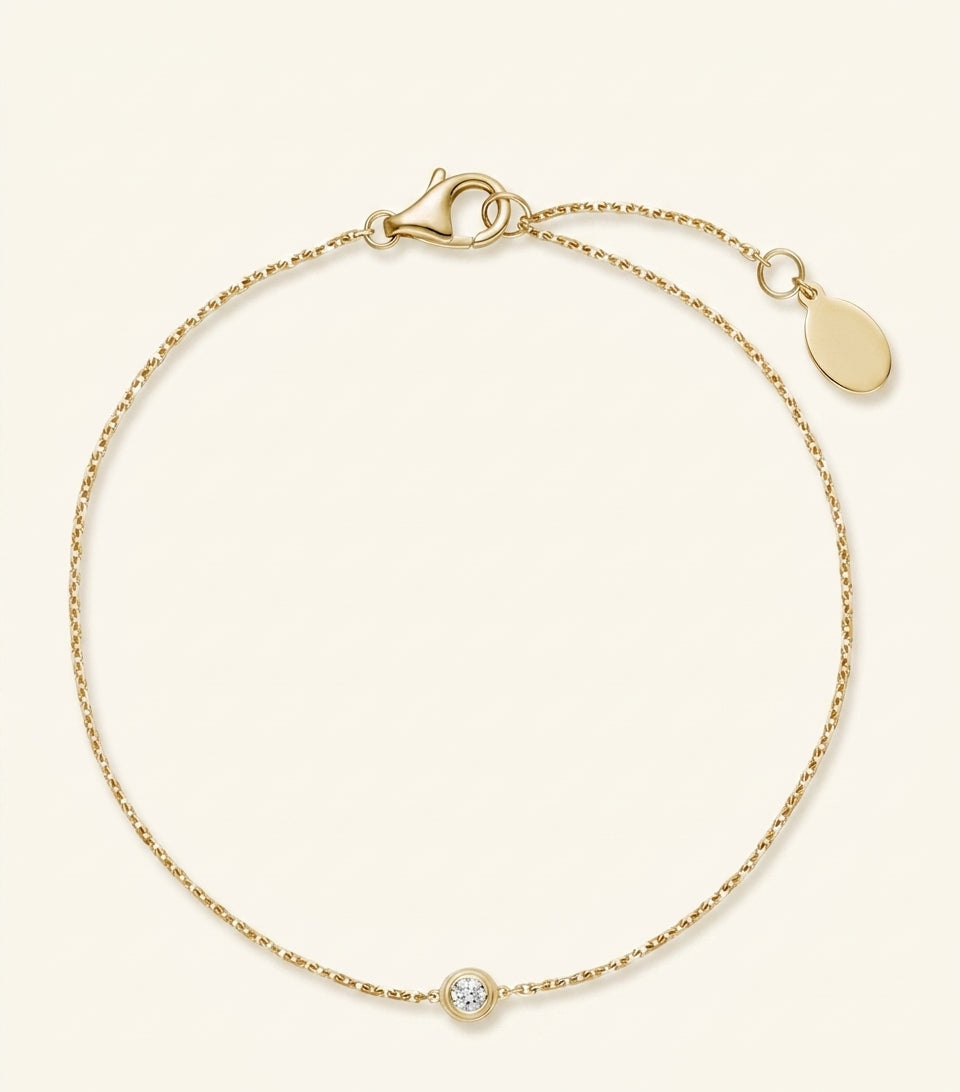 Cartier d'Amour diamond bracelet yellow gold 18kt, UK version