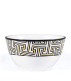 O.W.London Maze bone china sugar bowl 6cm - British product