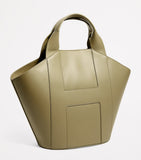 Harrods medium grab leather tote bag (British brand)