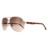 Carrera aviator sunglasses gold gradient - British product