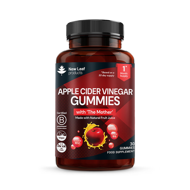 New Leaf apple cider vinegar gummies 30 count - British brand