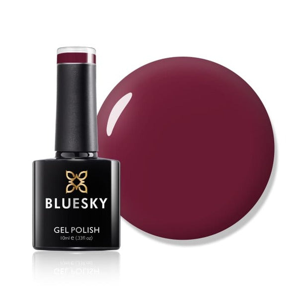 Bluesky vegan gel polish oxblood shade - British product