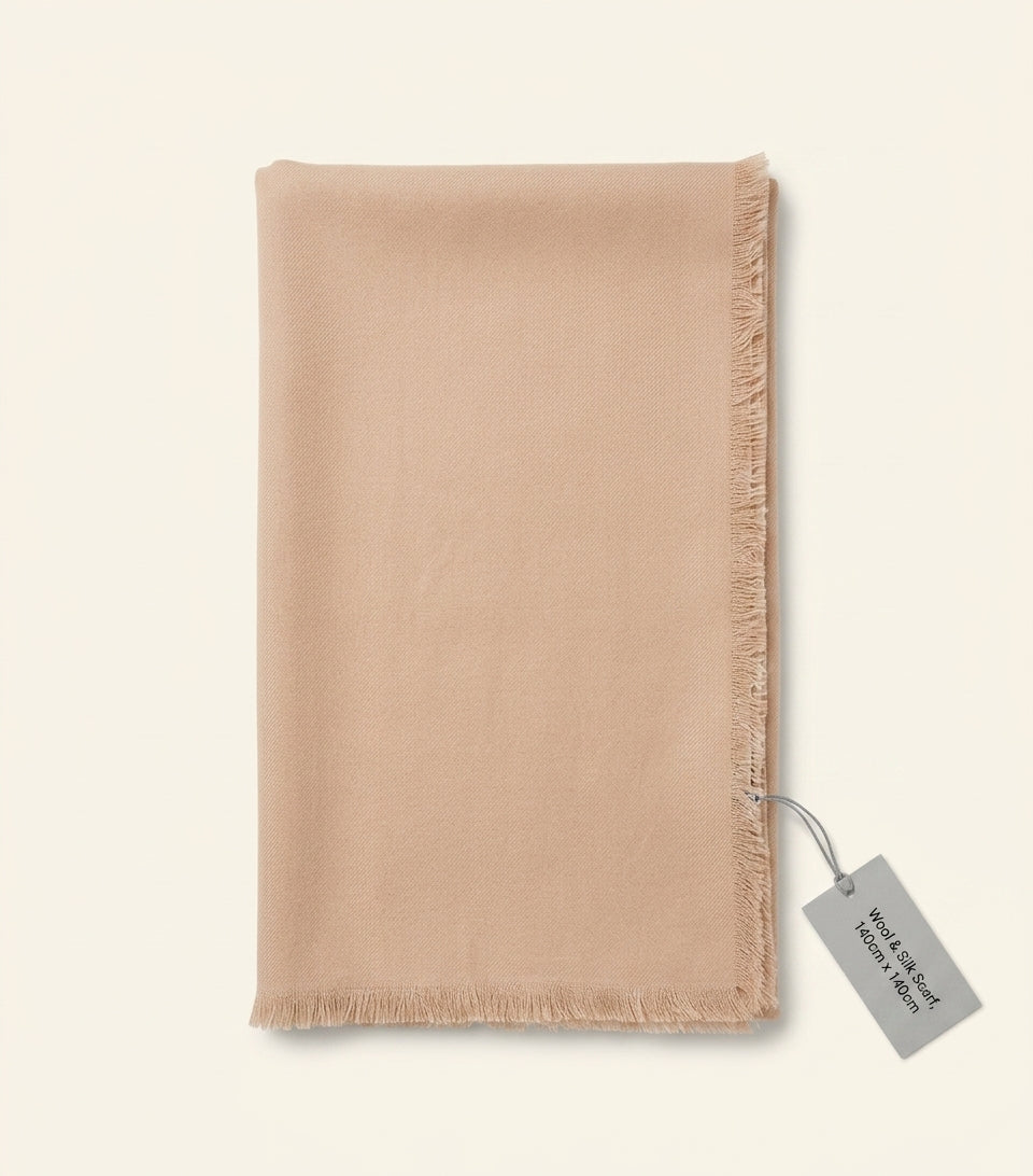 Prada silk jacquard scarf 140cm (British brand)