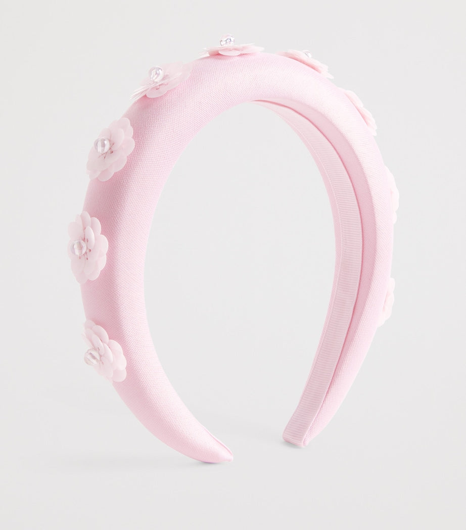 Self-Portrait Kids sequin and pearl headband (British brand)