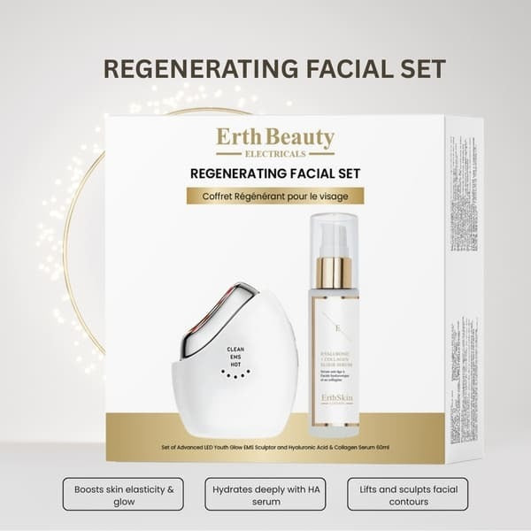 Erth Beauty electronic regenerating facial set, UK version