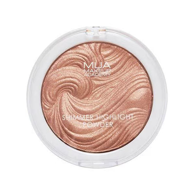 Superdrug MUA Shimmer Highlight Powder Radiant Cashmere Makeup- Buy online at McGrocer