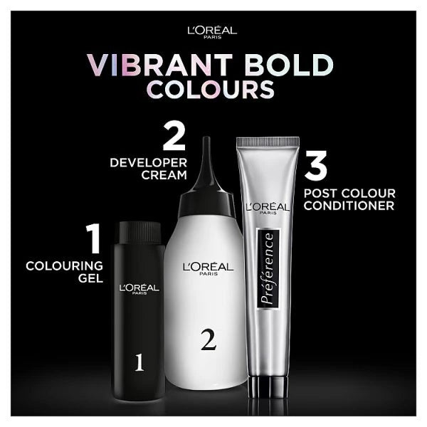 L'Oreal Paris Preference Vivids Hair Dye Cherry Red, UK version